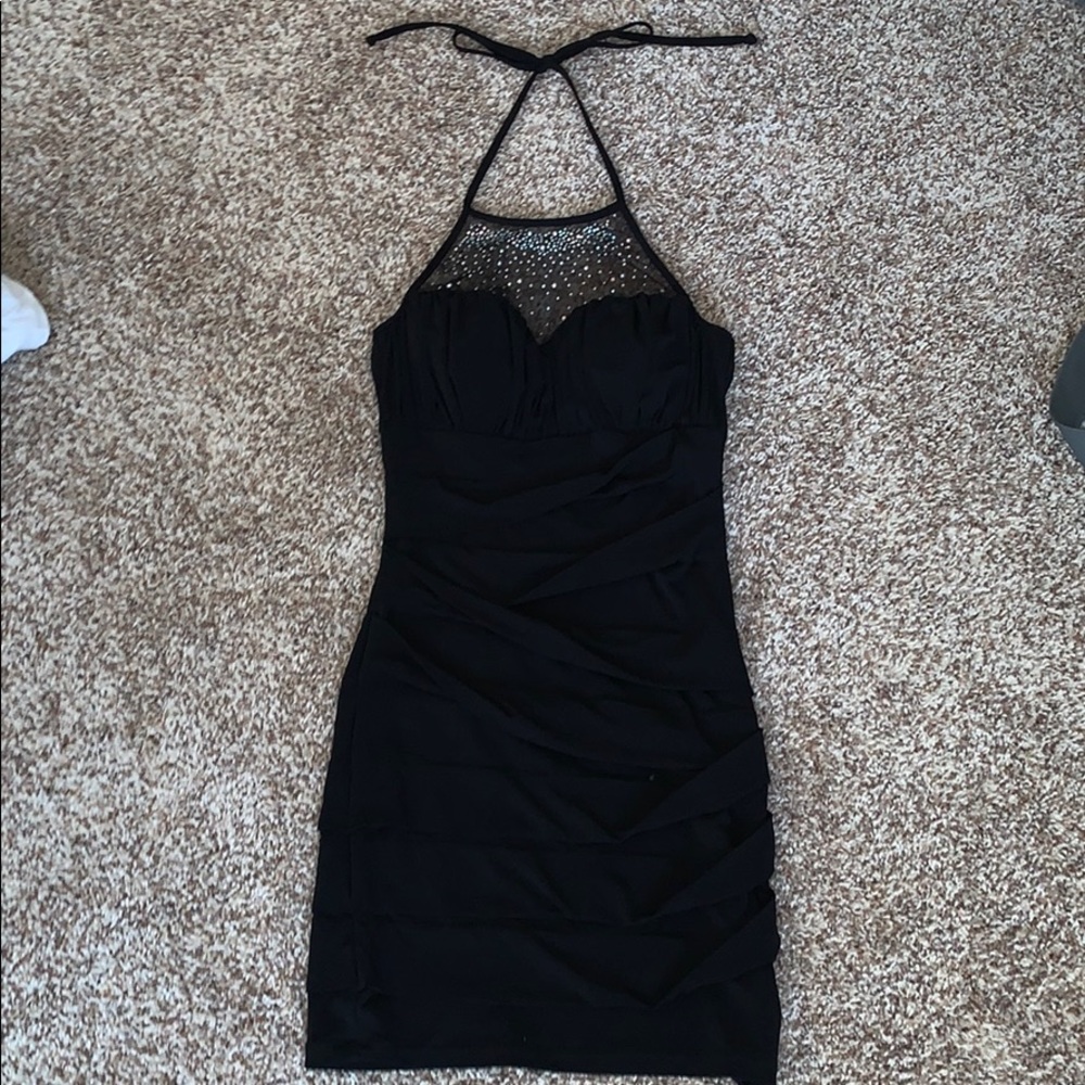 City Triangles Black Dress